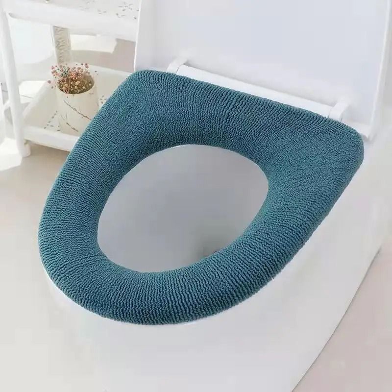 Winter Warm Toilet Seat Cover - Washable & Soft