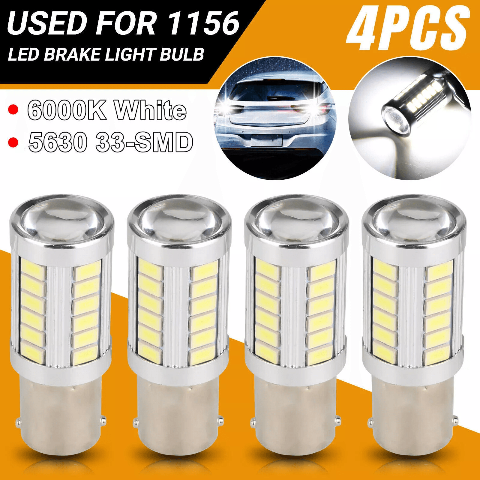 LED Bulbs for Tail, Brake, Reverse & Turn Signal Lights