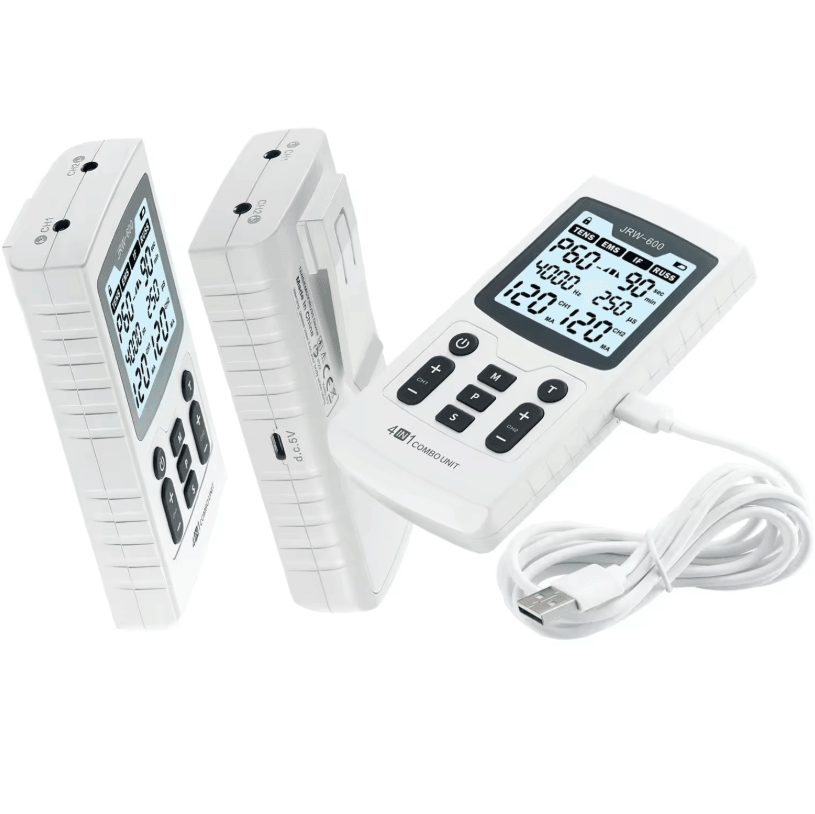 4-in-1 Electric Muscle Stimulator – High-Frequency Pulse Physiotherapy Device