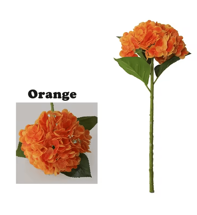 BloomLuxe Real Touch Hydrangea Artificial Flowers