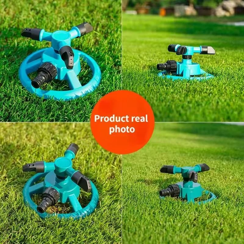 360° Auto-Rotating Garden Sprinkler Nozzle