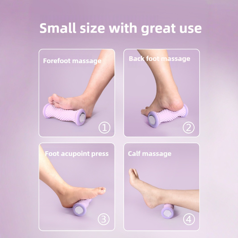 Plantar Fascia Foot Massager, Acupressure Massage Roller, Yoga Fitness Board, Deep Muscle Relaxation, Foot Massage