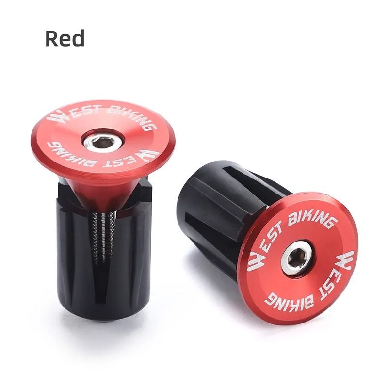 Expanding Aluminum Alloy Bicycle Bar End Plugs (2PCS)
