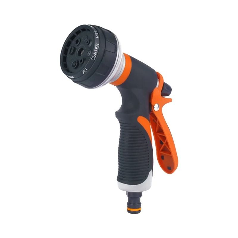 8-Mode High-Pressure Garden Watering Gun – Adjustable Irrigation Sprayer