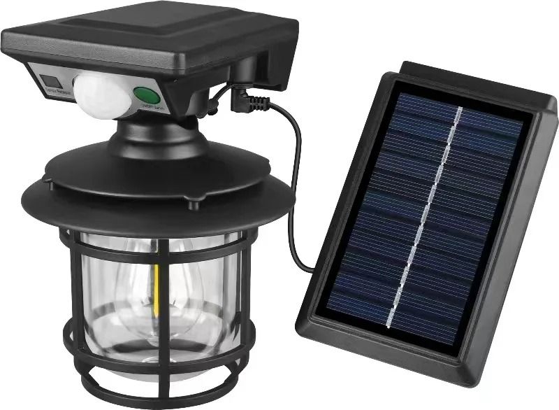 Retro Solar Motion Induction Wall Lamp