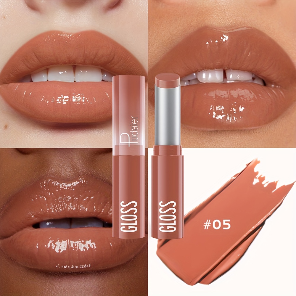 Waterproof Lip Gloss Plumping Shine Matte Nude Long Lasting Finish