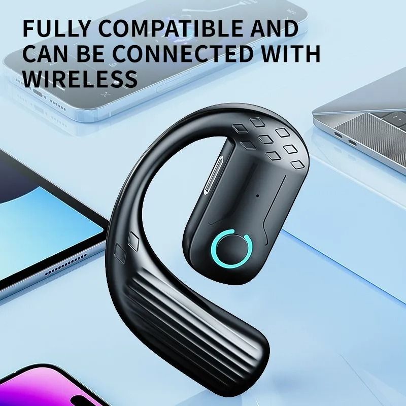 Bluetooth 5.4 Open Wireless Earphone | 180° Rotating Adjustable Universal Headset