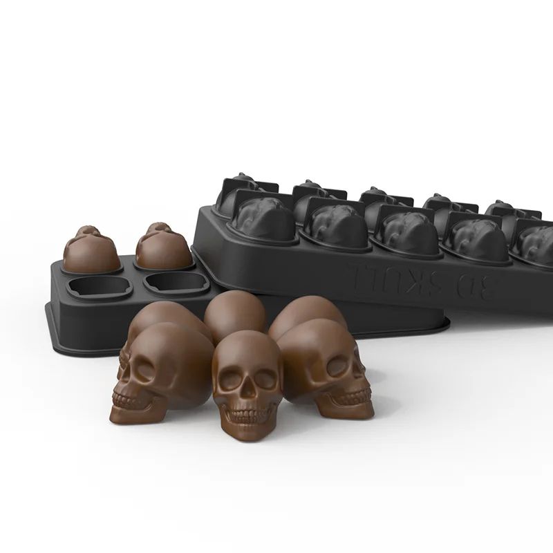 3D Skull Silicone Cake Mold