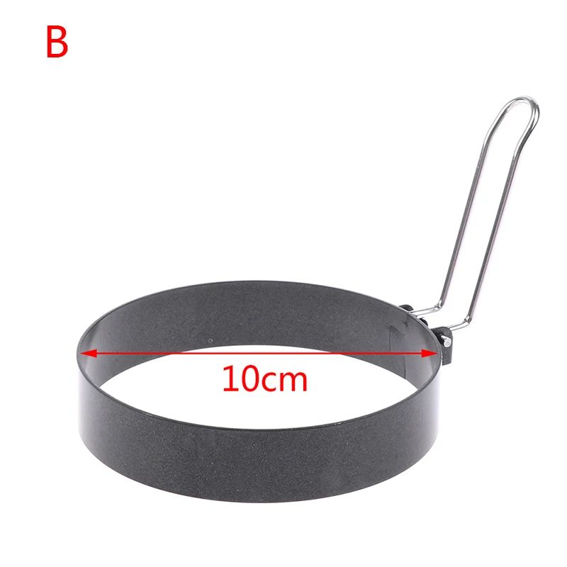 Perfect Round Pancake Ring Mold & Egg Ring Mold Set - Nonstick Metal Cooking Rings (3.5–8 in)