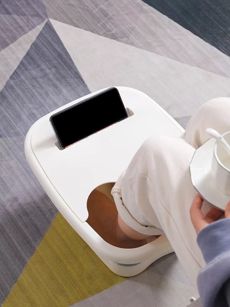 Foldable Foot Bath Bucket Portable Massage Soaking Basin Collapsible Spa Foot Tub