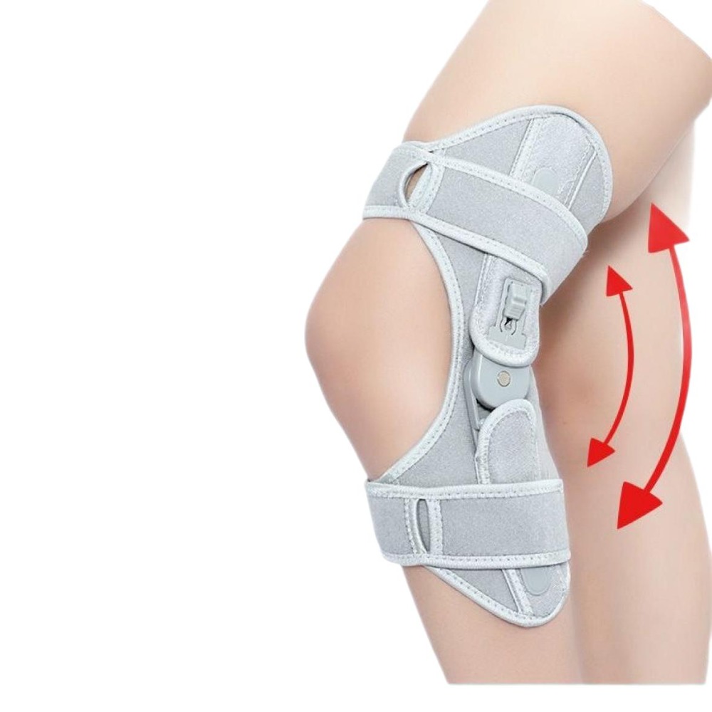 Adjustable Knee Protection Booster, Breathable Knee Assistive Device, Non-Slip Spring Stabilizer