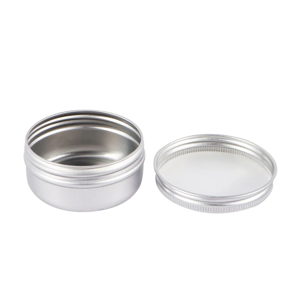 Refillable Aluminum Tin Container Set
