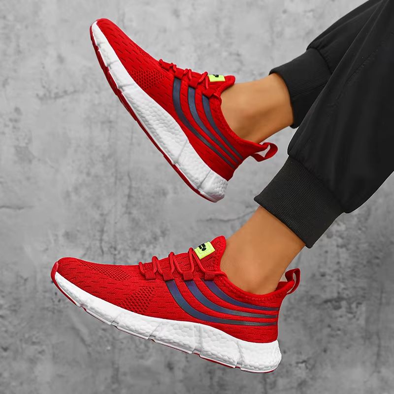 Men's Casual Sports Sneakers – Breathable Lightweight Anti-Slip Shoes for Running, Walking & Daily Wear