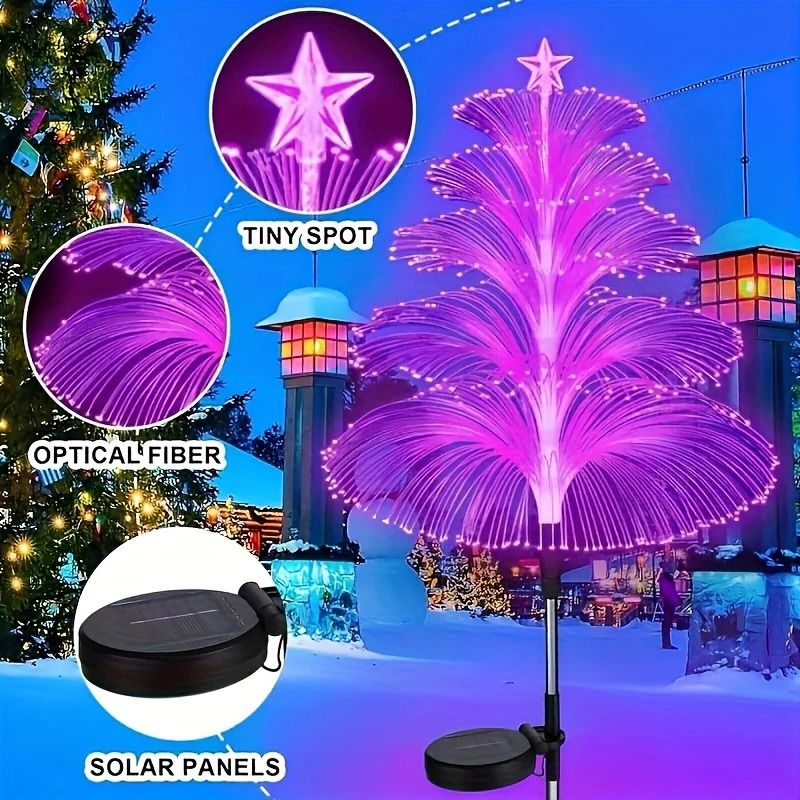 Solar Luminescent Jellyfish Bloom Stakes