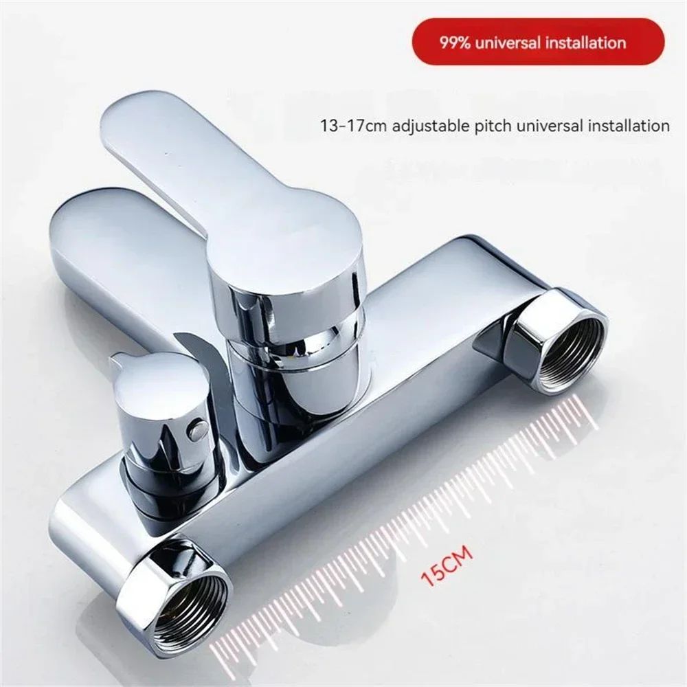 Luxury Thermostatic Shower System with 3-Way Diverter & Bathtub Mixer
