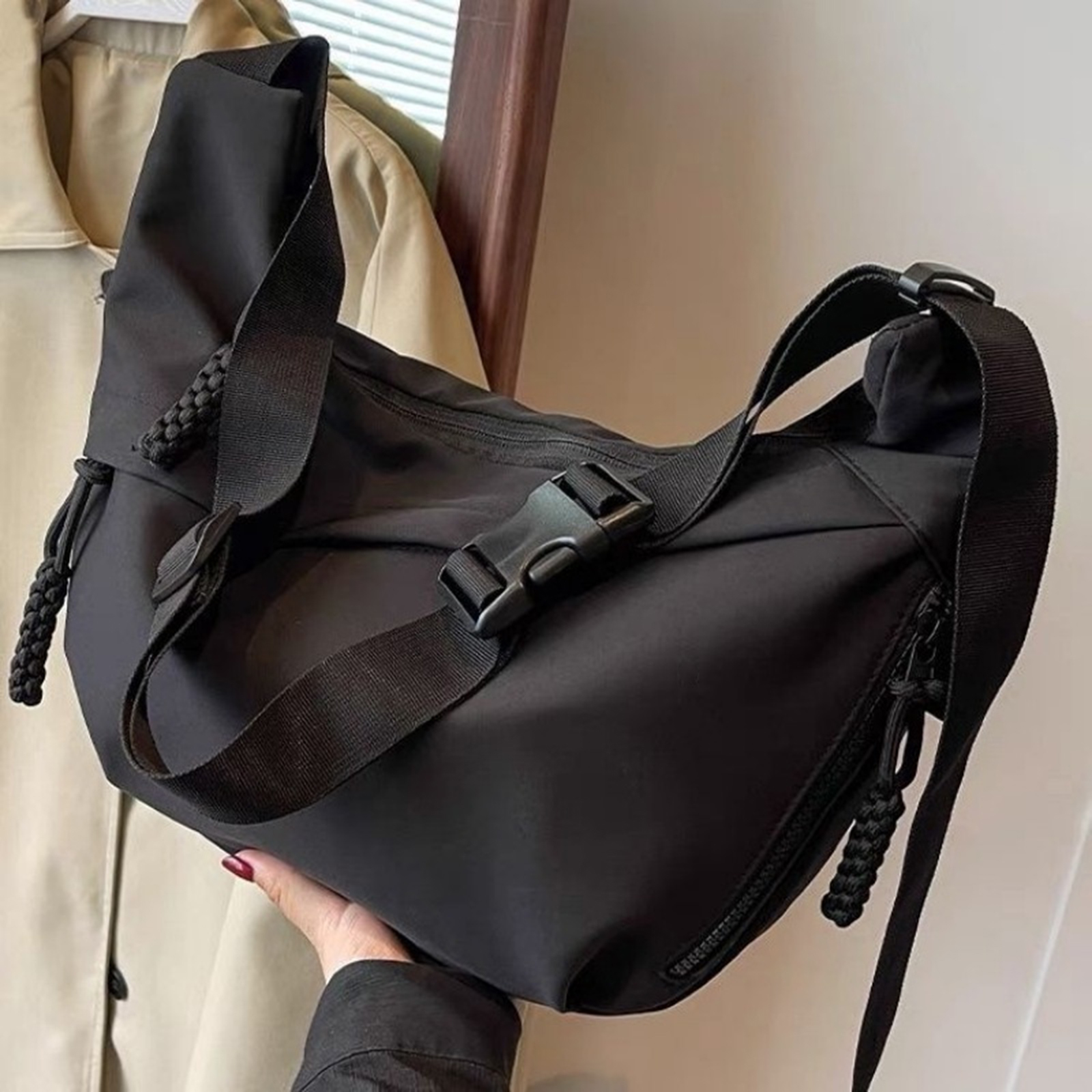 Classy Fashionable Shoulder Bag, Large Capacity Crossbody Bag for Office Workers