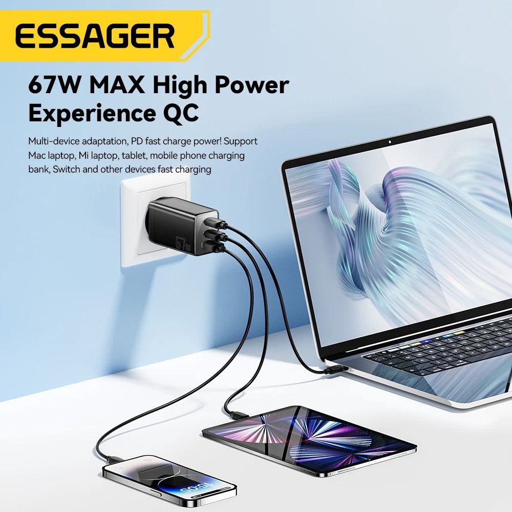 Essager 67W GaN USB-C Fast Charger