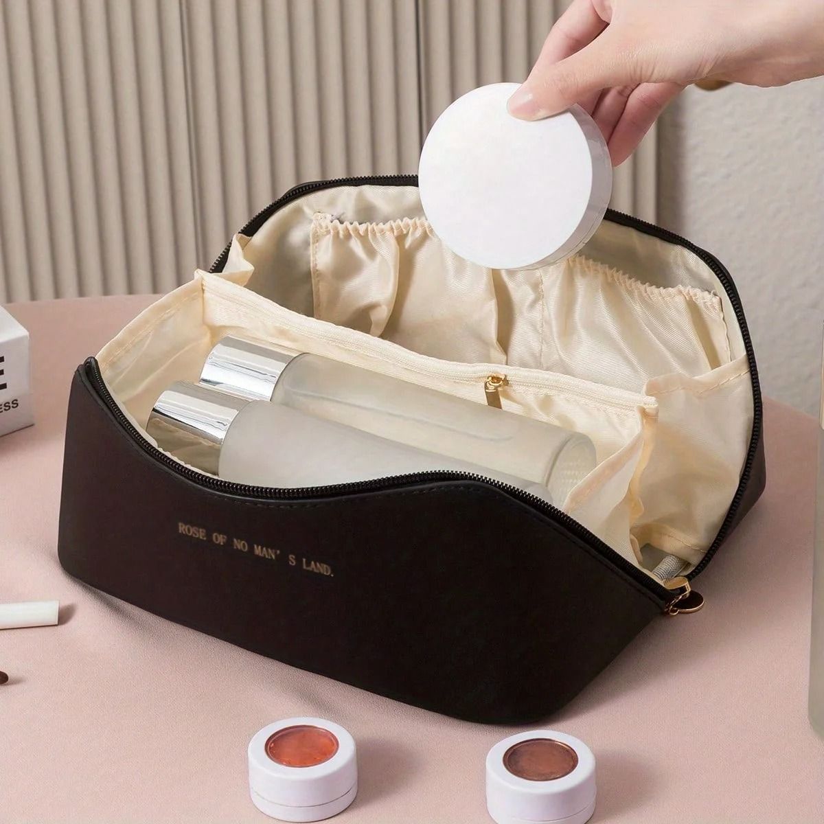Luxury Female Travel Toiletry and Makeup Case
