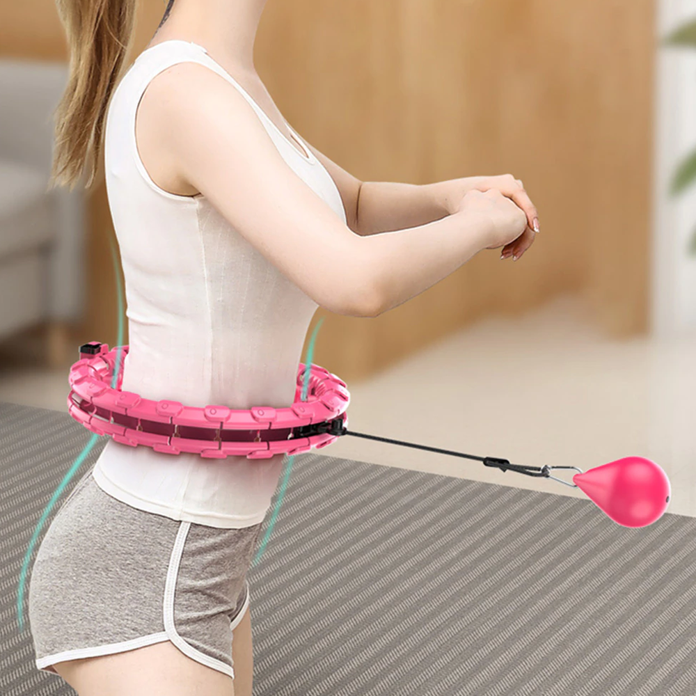 The SmartHoop Auto Slim Waist Hoop (Adjustable) – Adjustable Fitness Hoop, Ideal Weight Loss Tool & Perfect Gift