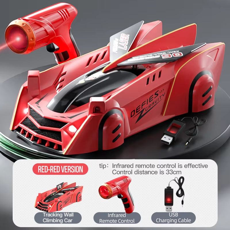Wall Climbing RC Car Light Chasing Remote Control Anti Gravity Racing Toy