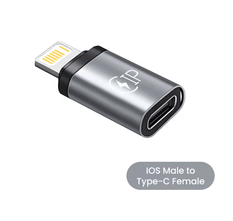 SwiftLink Lightning to USB C Adapter 20W Fast Charging Converter