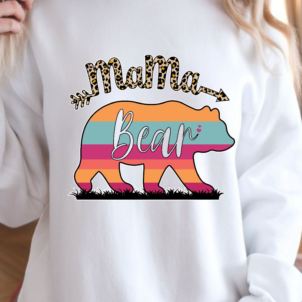 Mama Bear Shirt, Mama Bear T-Shirt, Mom Bear Shirt, Personalized Mama Tee