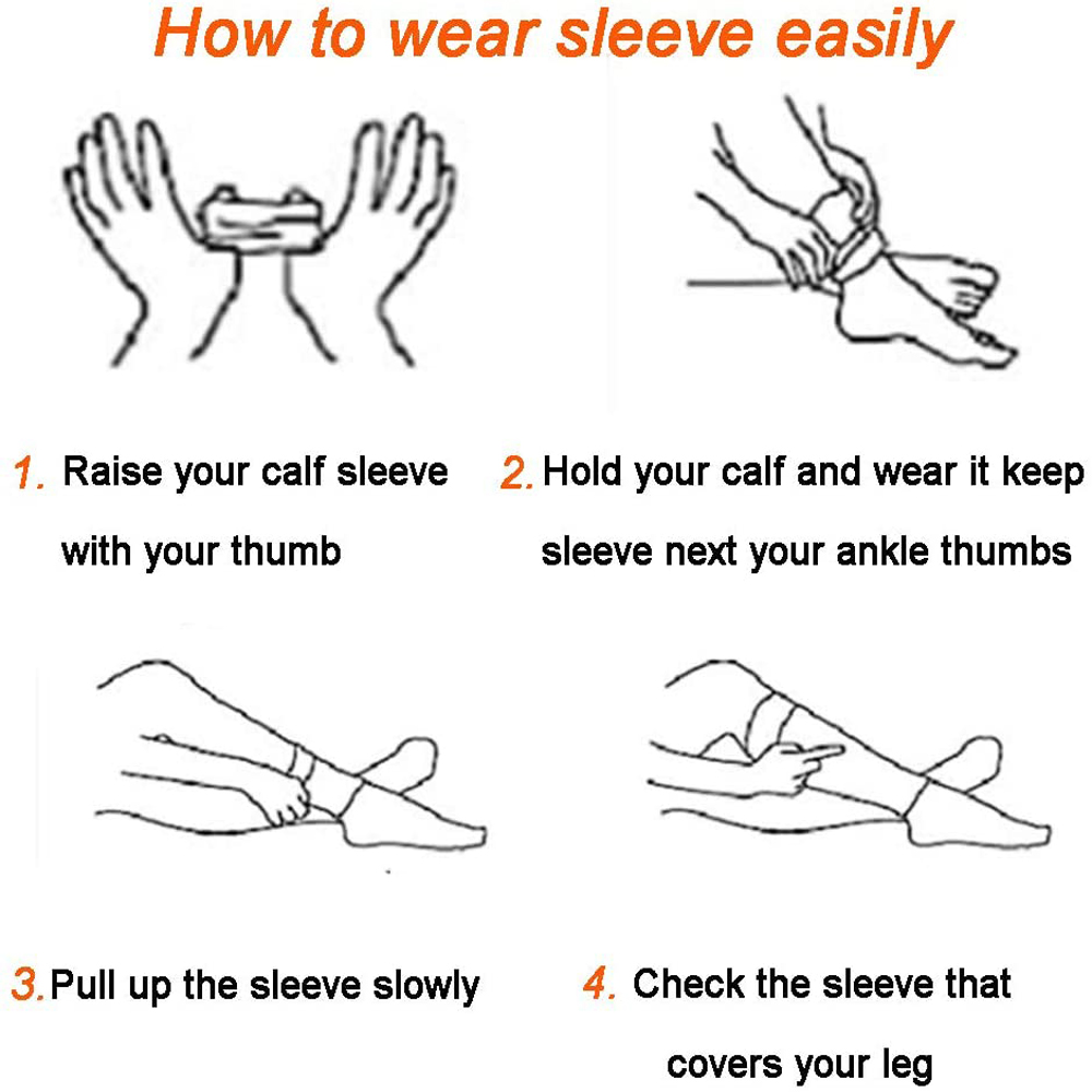 Extra Wide Compression Sleeves