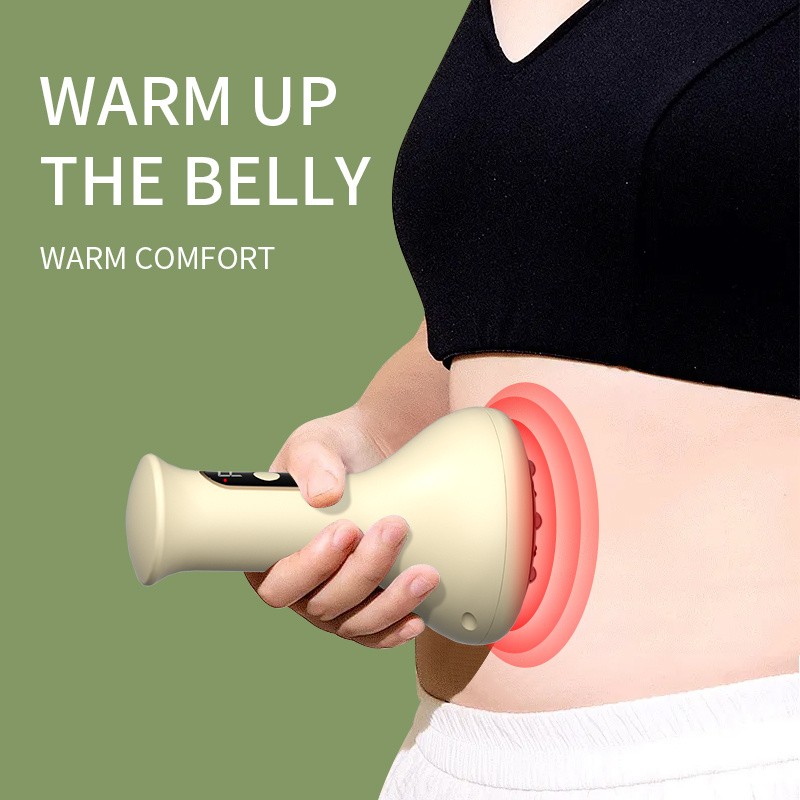 Heating Fat Burner, Electric Guasha Scraping Massage, Cupping Body Massager, Vacuum Cans Suction Cup, Anti Cellulite