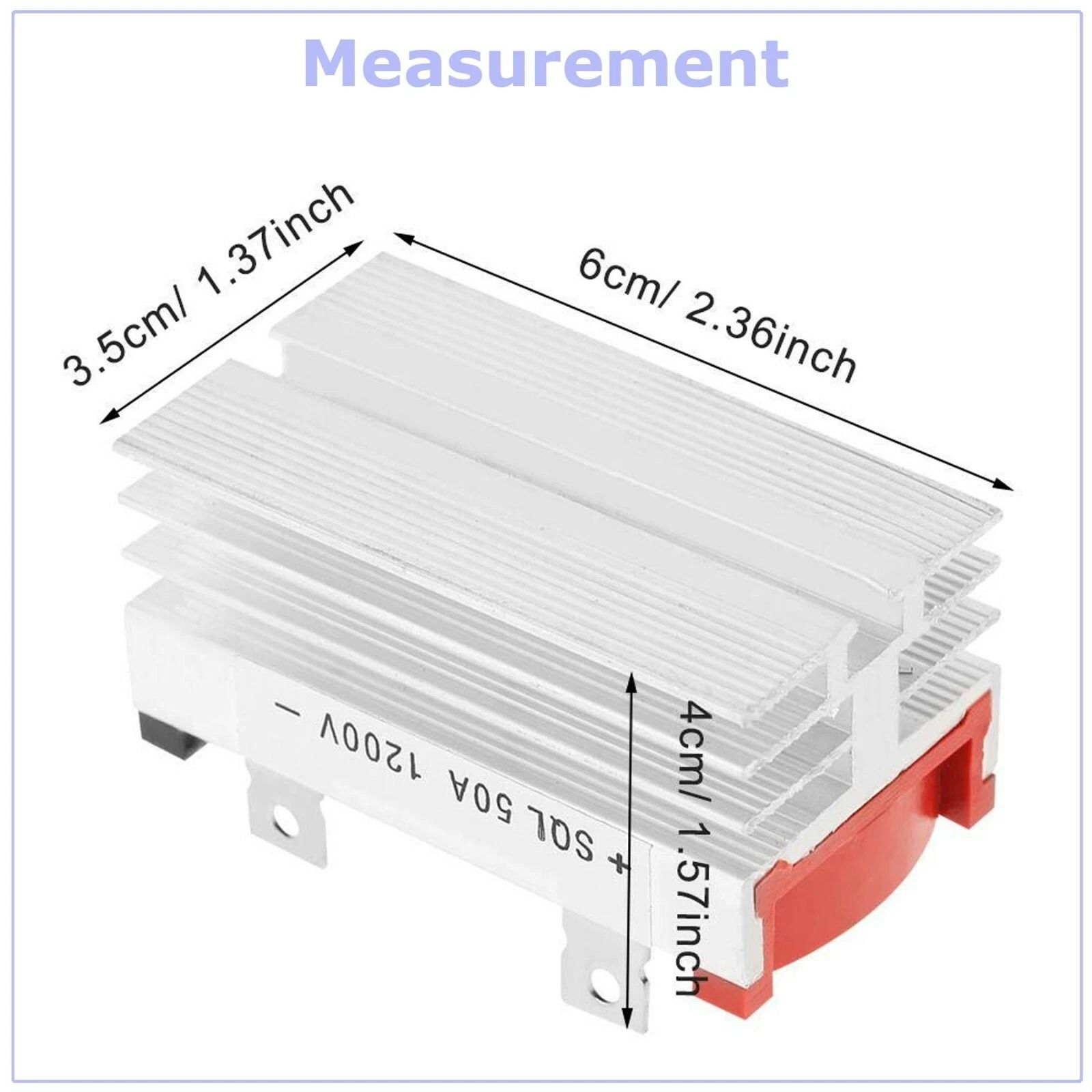 Bridge Rectifier 3 Phase Diode to DC Power Components