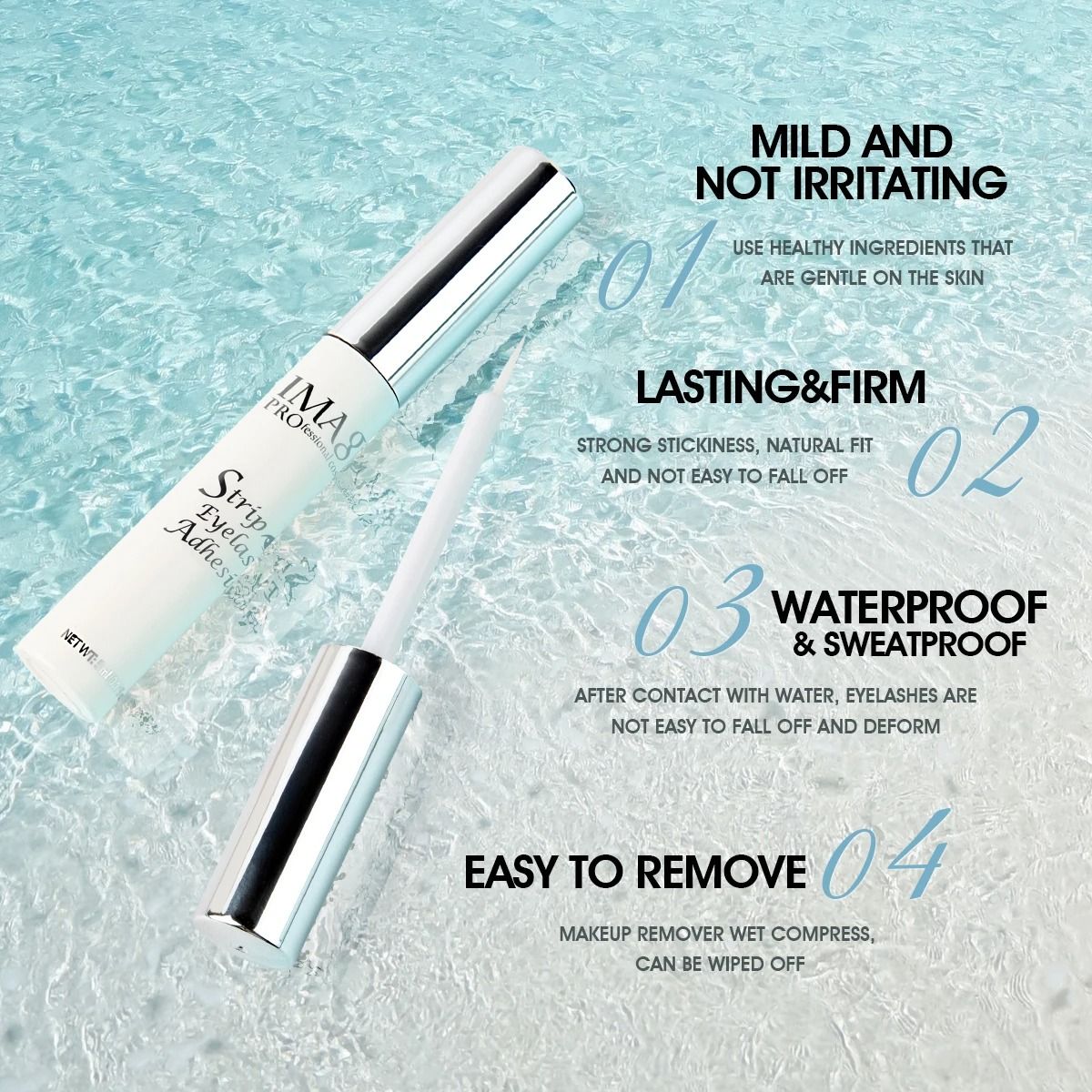 IMAGIC Waterproof False Eyelash Extension Glue