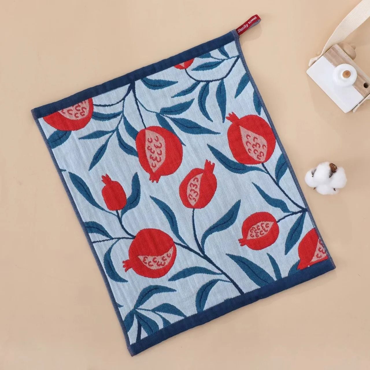 Cotton Gauze Kitchen Towel 34 x 40 cm 4 Layer Quick Dry Dish Cloth