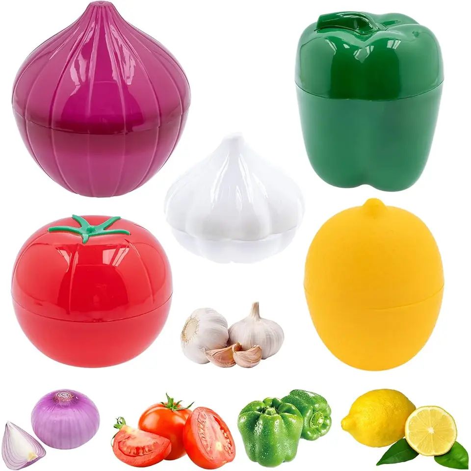 Plastic Food Storage Box for Fruits and Vegetables