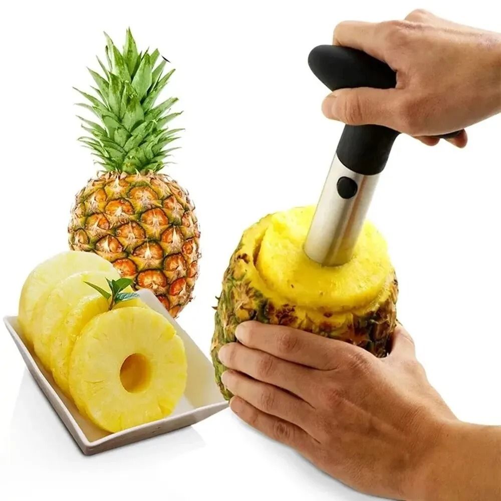 Stainless Steel Pineapple Peeler Corer and Slicer Tool