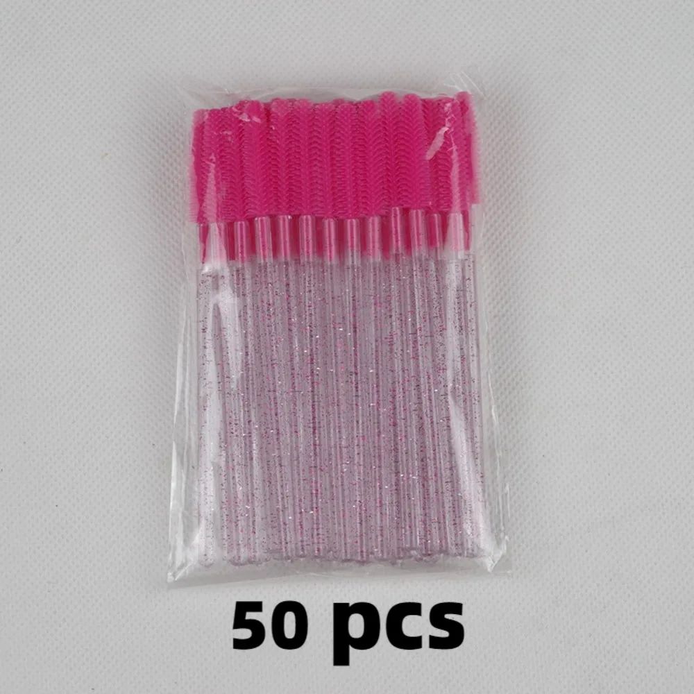 Crystal Eyelash Brush Spoolie Set Disposable Makeup Tool