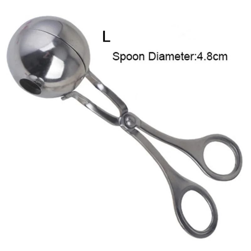 Stainless Steel Meatball & Rice Ball Maker – Non-Stick Handheld Shaping Tool