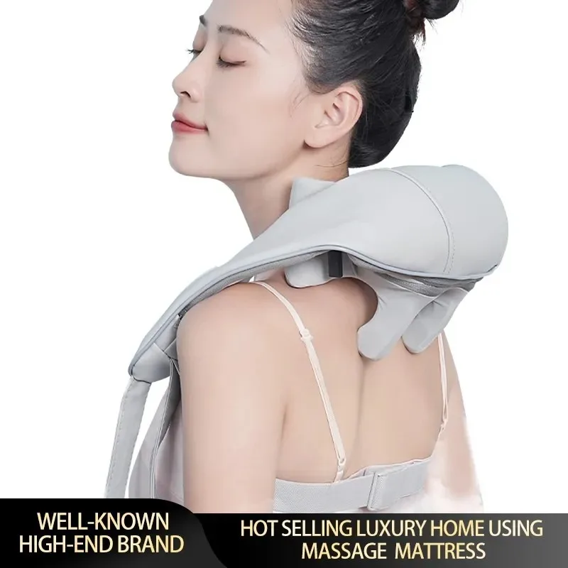 Multifunctional Neck and Shoulder Massager Lifegoods, Shiatsu Electric Shoulder and Neck Massage