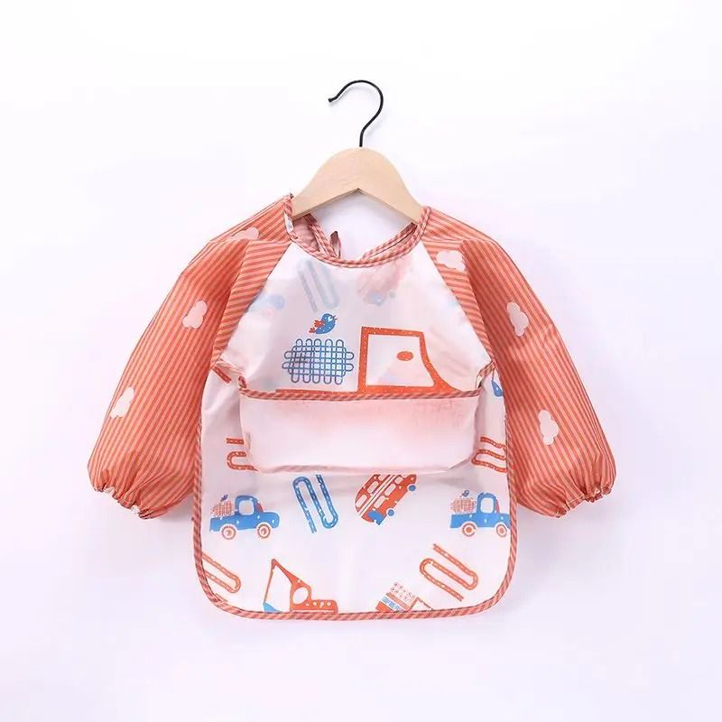 Waterproof Long Sleeve Baby Feeding Smock