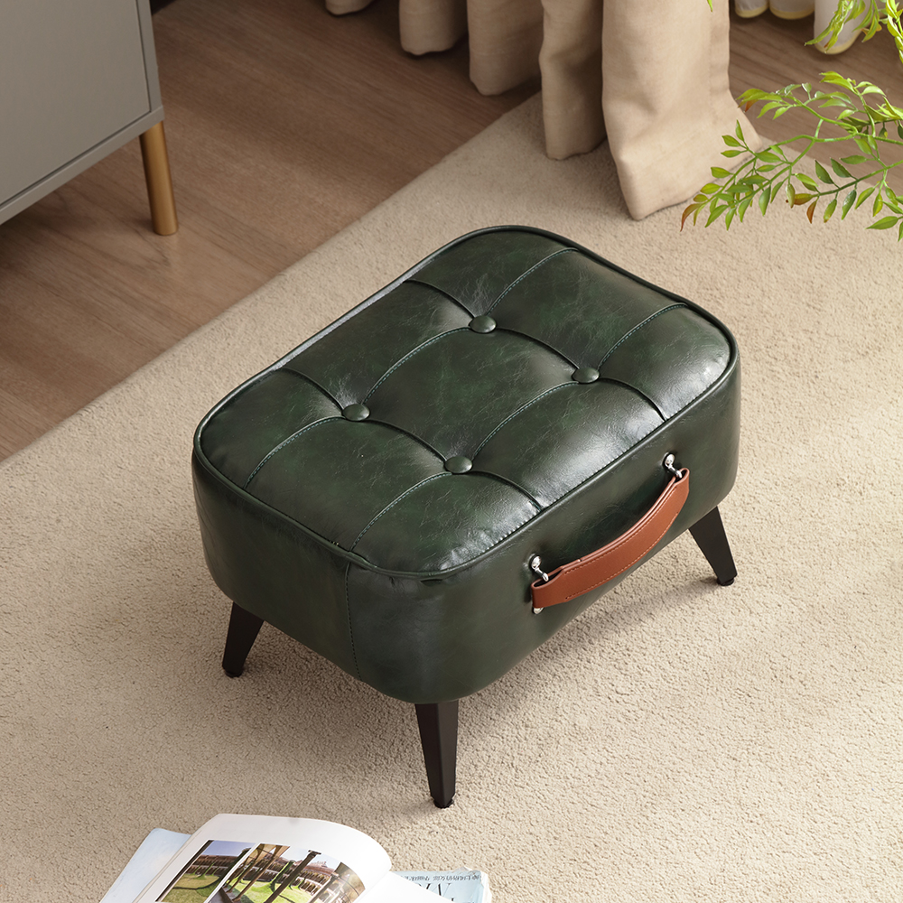Super Soft Short Sofa, Minimalist Household Shoe Bench for Entryway, Space-Saving Design