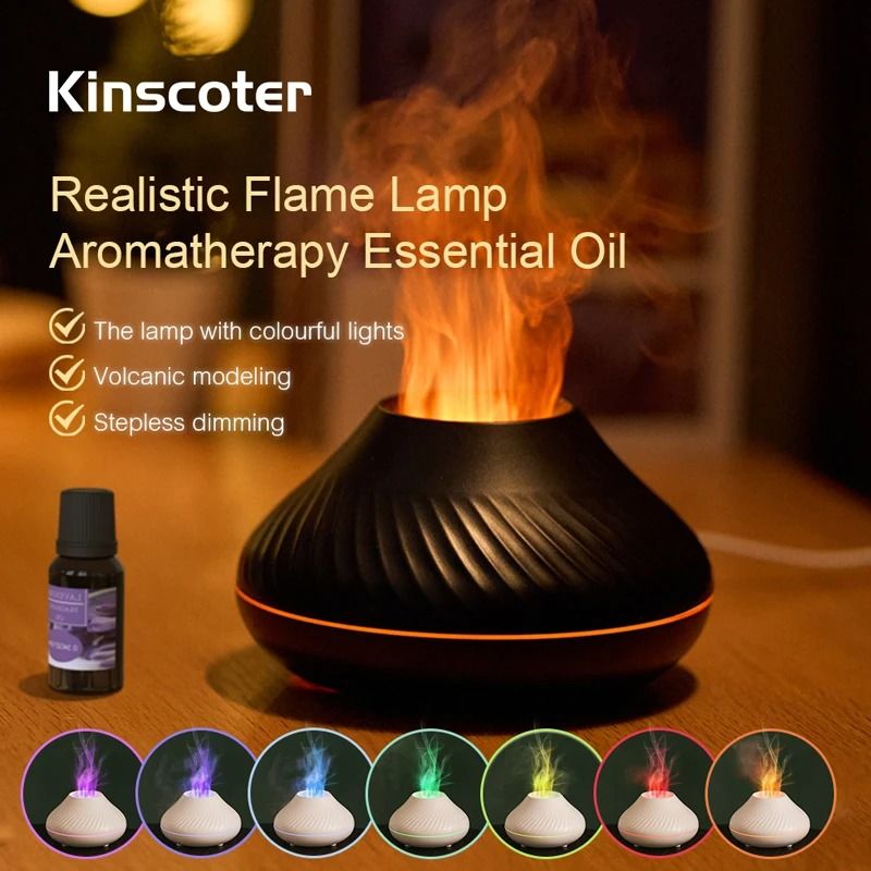 Kinscoter Volcanic Aroma Diffuser USB Lamp 130ml