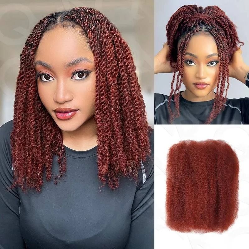 Ultra Texture Kinky Curly Mini Twist Hair