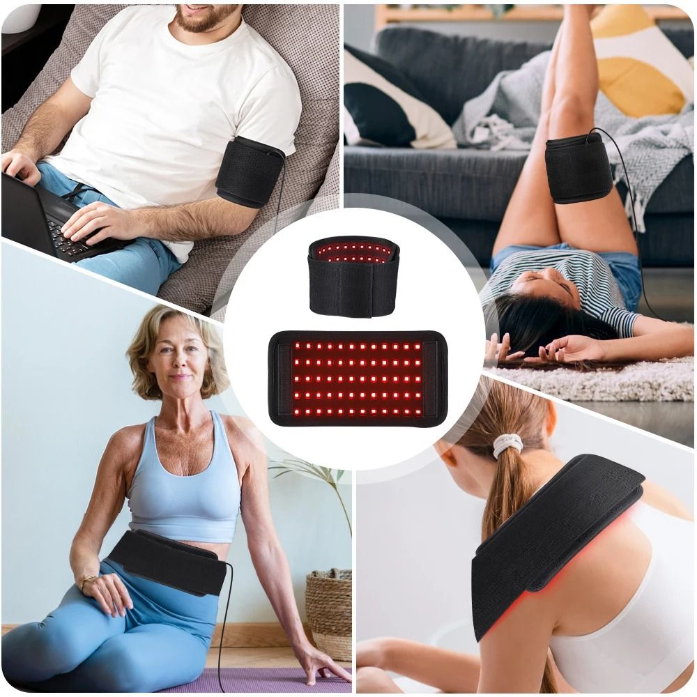 Near Infrared Wrist Guard Belt 660-850 nm Therapy Device