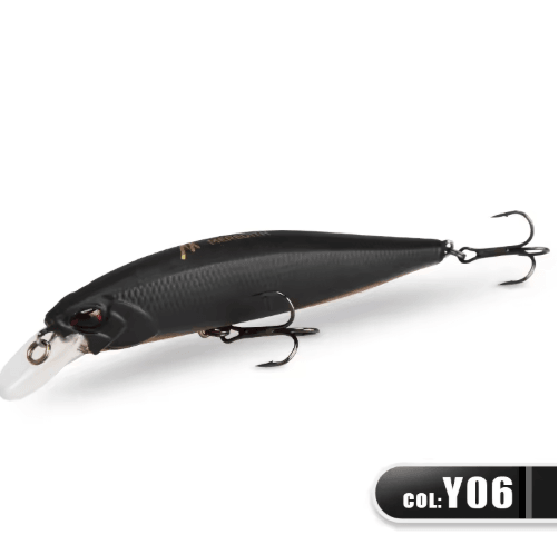 MEREDITH Jerk Minnow 100F Floating Fishing Lure Professional Hard Bait Wobbler 0.8 1.0 m