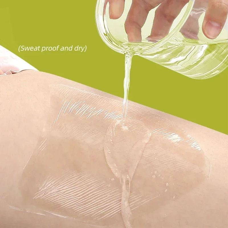 Invisible Thigh Tape Unisex Disposable V Shaped Sweat Resistant Thigh Pads