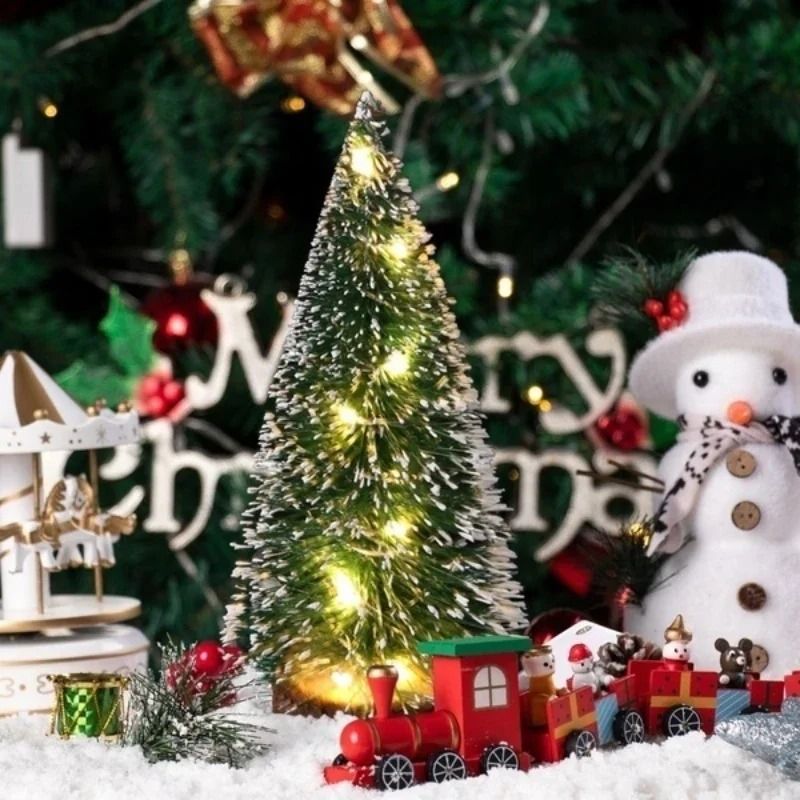 Mini Christmas Tabletop Tree with LED Light
