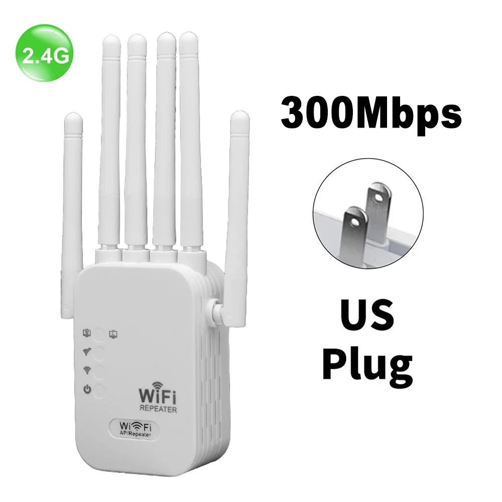 Dual Band Wireless WiFi Repeater and Signal Booster 2.4G and 5G