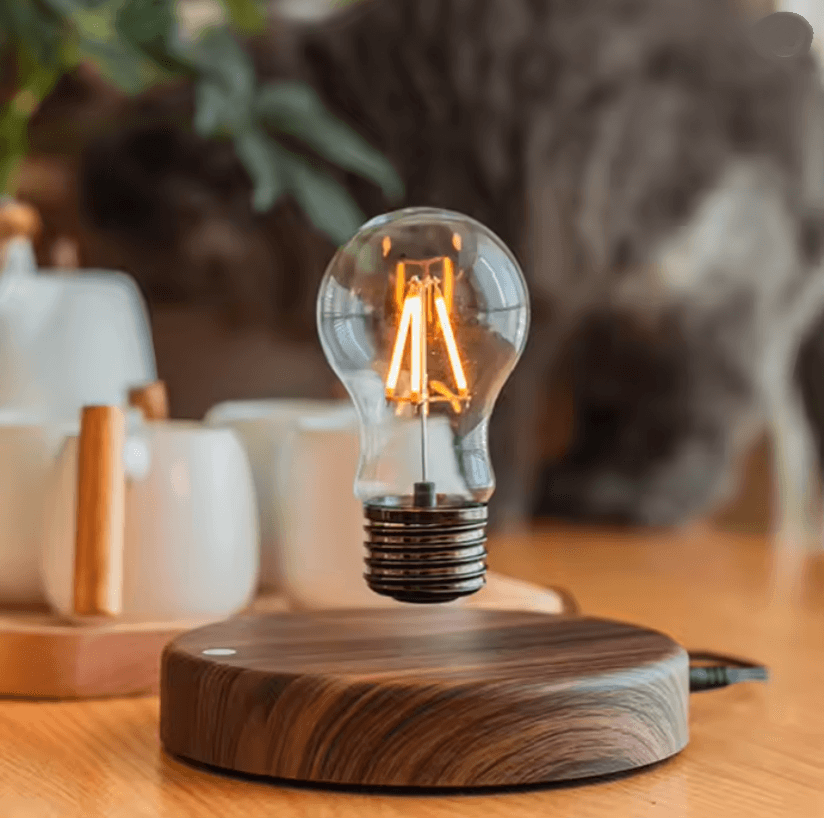 Magnetic Levitating LED Bulb Desk Lamp