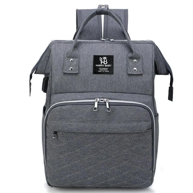 Large Capacity Mommy Diaper Bags, Convenient Baby Nursing Bag, Baby Stroller Hanging Backpack with Changing Mat