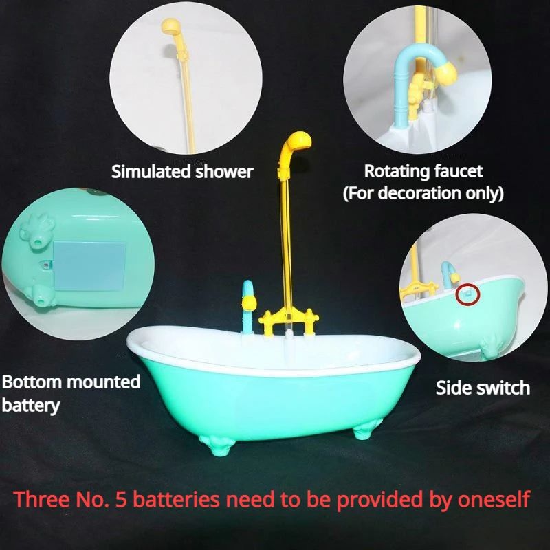 Automatic Parrot Bird Bath Shower