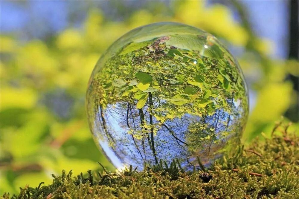 60mm Photography Crystal Ball Clear Lensball Sphere for Creative Photo Props & Decoration