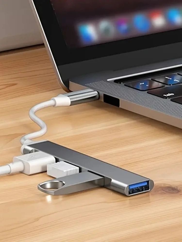 4-Port Multi-Splitter USB Type-C Hub